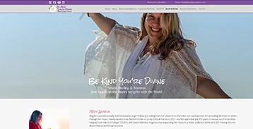 Be Kind You're Divine Homepage Portfolio Image