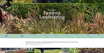 Pastorek Landscaping Homepage Portfolio Image